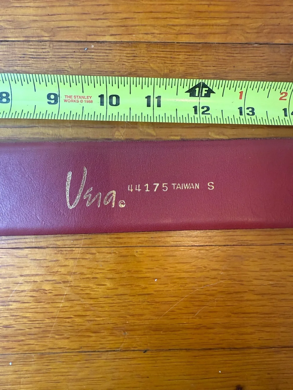 Vintage Vera Neumann Ladybug Leather Belt